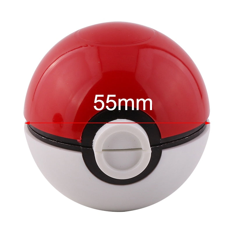 1pc High Quality Zinc Alloy Tobacco Herb Grinder Weed Smoking Accessories 3 Layers Pokeball Metal Grinder For Smoking